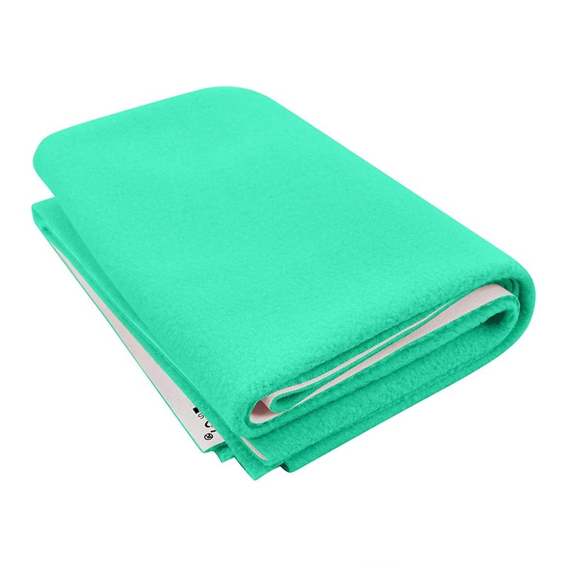 POLKA TOTS Waterproof & Reusable Baby Bed Protector Absorbent Mat Dry Sheet for New Born Infants (Mint, 100 X 140 CM, Large) - Image 3