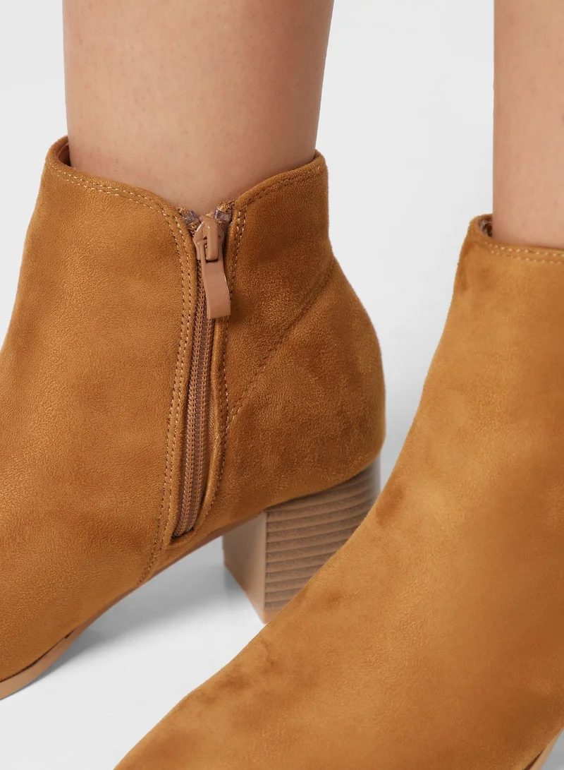 ELLA Suede Cowboy Boots