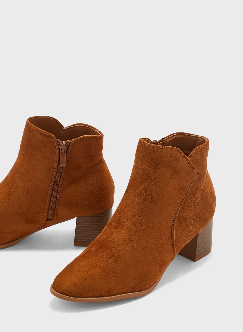 ELLA Suede Cowboy Boots