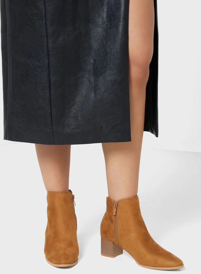 ELLA Suede Cowboy Boots