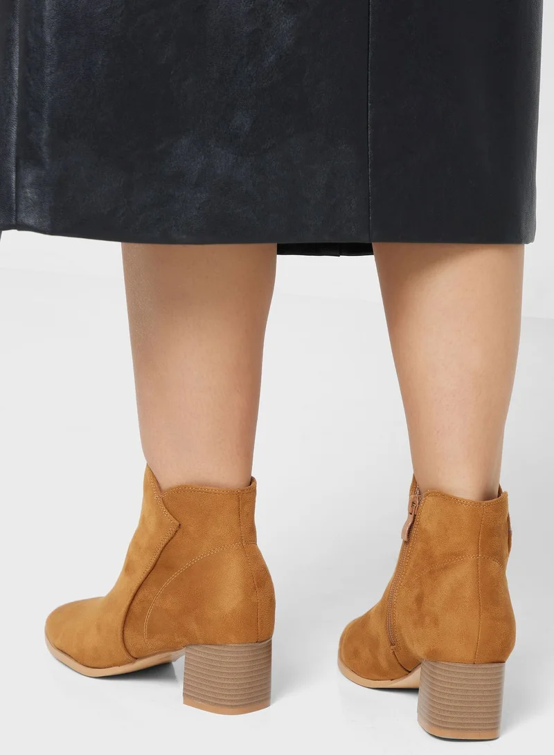 ELLA Suede Cowboy Boots