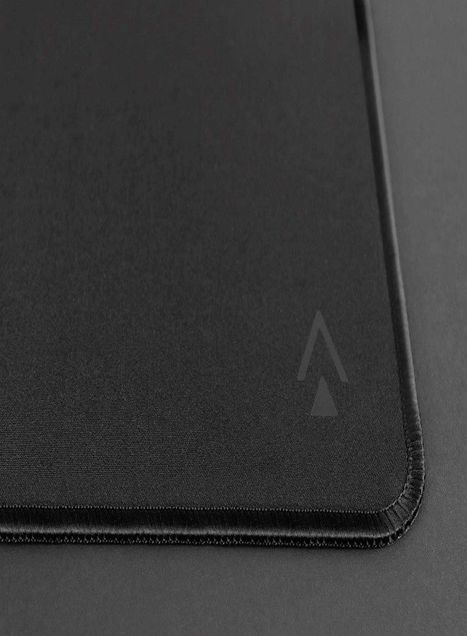 Monoprice Dark Matter by Monoprice Launch Gaming Mouse Pad - Black Premium Micro-Woven Cloth, 450x400mm, Anti-fray Stitched Edges, Plush 2mm Thickness, Optimized for Both Optical and Laser Sensors - Image 3