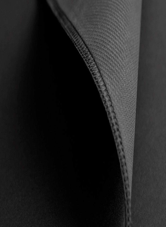 Monoprice Dark Matter by Monoprice Launch Gaming Mouse Pad - Black Premium Micro-Woven Cloth, 450x400mm, Anti-fray Stitched Edges, Plush 2mm Thickness, Optimized for Both Optical and Laser Sensors - Image 5