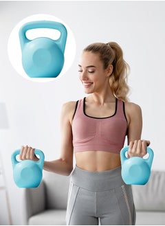 Occuwzz 8KG Water-Filled Kettlebell – Anti-Slip Grip Adjustable Weight for Strength Training & Home Workouts, Portable Fitness Kettlebell for Men, Women & Kids (Blue)  - Image 4