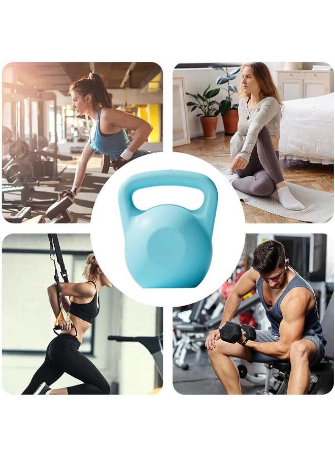 Occuwzz 8KG Water-Filled Kettlebell – Anti-Slip Grip Adjustable Weight for Strength Training & Home Workouts, Portable Fitness Kettlebell for Men, Women & Kids (Blue) - Image 5