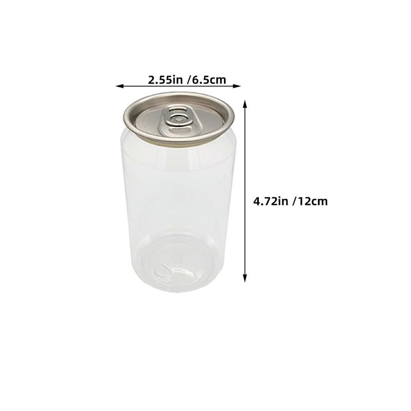 PRETYZOOM 330ml Juice Bottles Food Containers Drink Storage Bottles Beverage Containers for Juicing Smoothies Tea Milk 10 Pack - Image 3