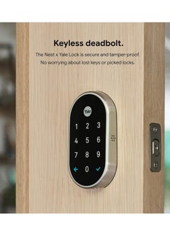 Nest Nest X Yale Lock with Nest Connect - Oil-Rubbed Bronze  - Image 3