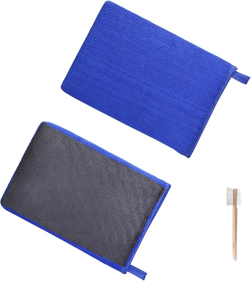 JIANFA Clay Mitt, Clay Bar Mitt for Car Detailing, Medium Grade Auto Magic Wash Mitt, Scratch-Free and Paint Safe, for Cleaning Polishing Detailing Cars Paint, Glass, Wheels - Image 1
