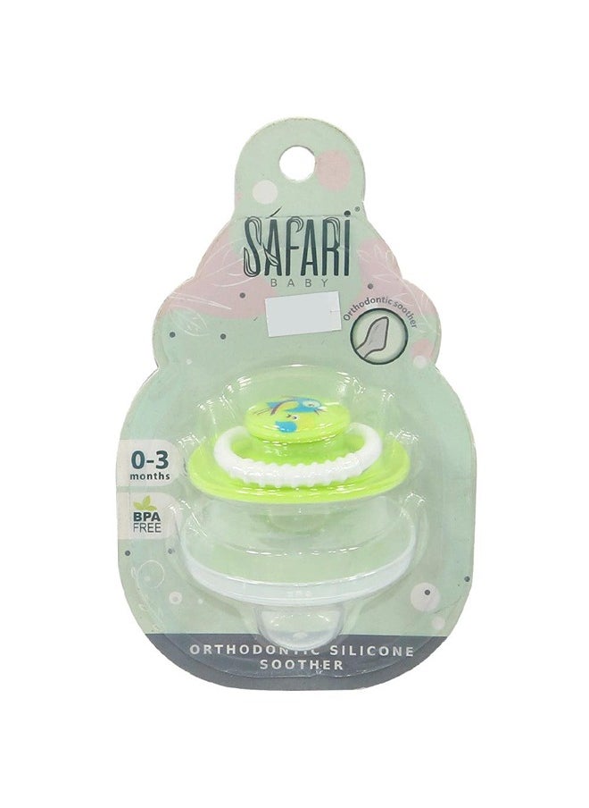 Safari - Safari Baby Cherry Silicone Soothers 0-3 Months - Image 1