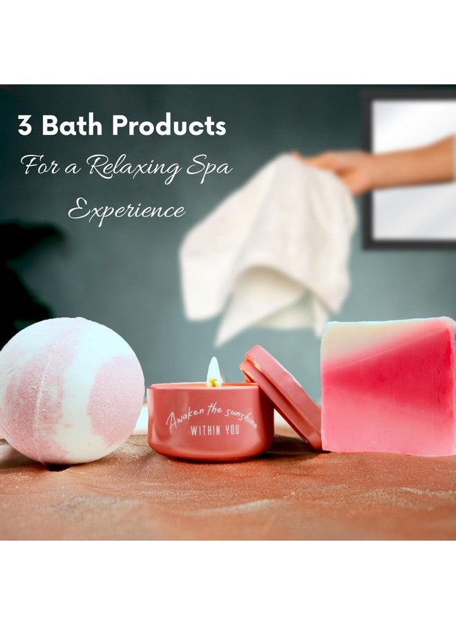 VogueNow - Spa Gifts For Women (Set Of 22) Premium Self Care Spa Kit With Bath Sleep Skin Care Sets & Self Care Items For Women Birthday Gifts Spa Gift Baskets For Women Mothers Day Gift Basket - Image 1