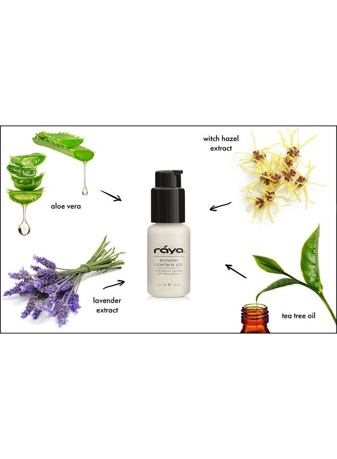 RAYA Blemish Control Gel (703) | Oil Controlling Facial Treatment Serum for Oily and Break-Out Prone Skin | Helps Reduce and Clear Up Blemishes - Image 2