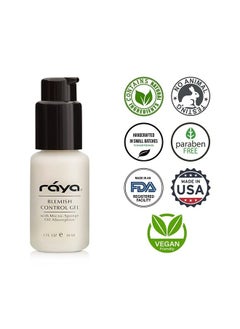 Raya RAYA Blemish Control Gel (703) | Oil Controlling Facial Treatment Serum for Oily and Break-Out Prone Skin | Helps Reduce and Clear Up Blemishes  - Image 4