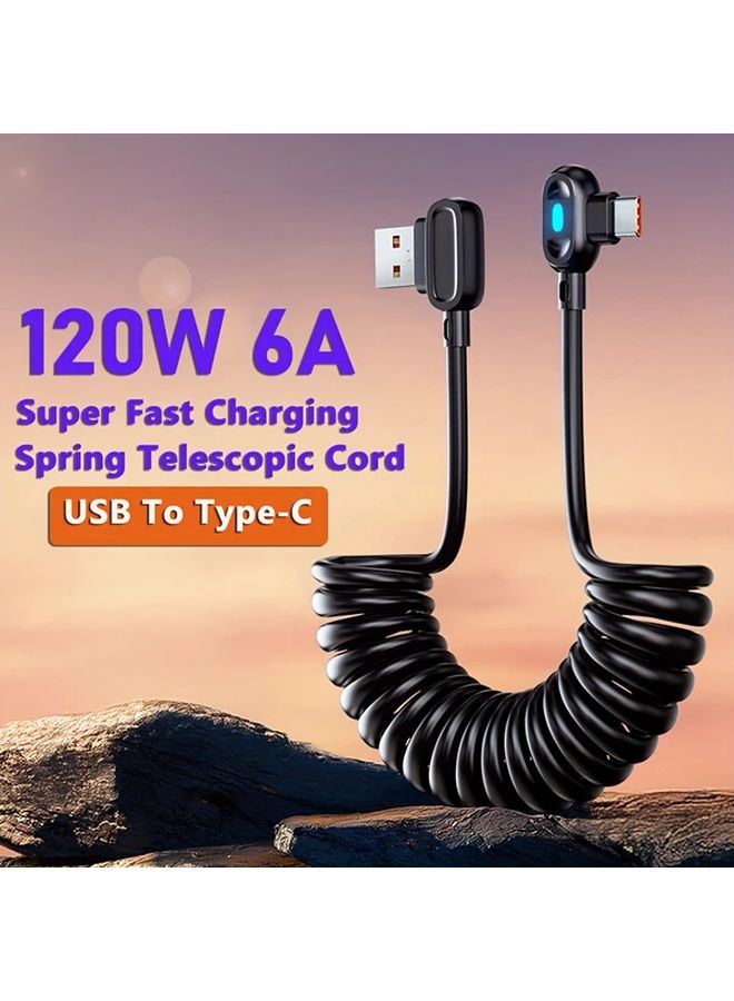 1 5M USB C Cable Fast Charging 6A Type C Cord for Samsung Galaxy S24 S23 Android Phones - Image 4