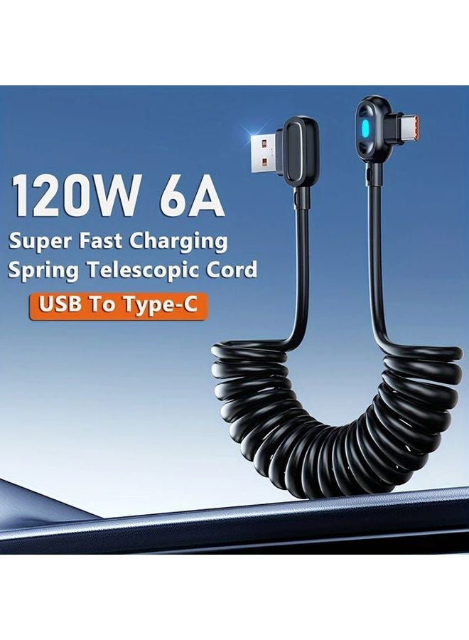 1 5M USB C Cable Fast Charging 6A Type C Cord for Samsung Galaxy S24 S23 Android Phones - Image 2