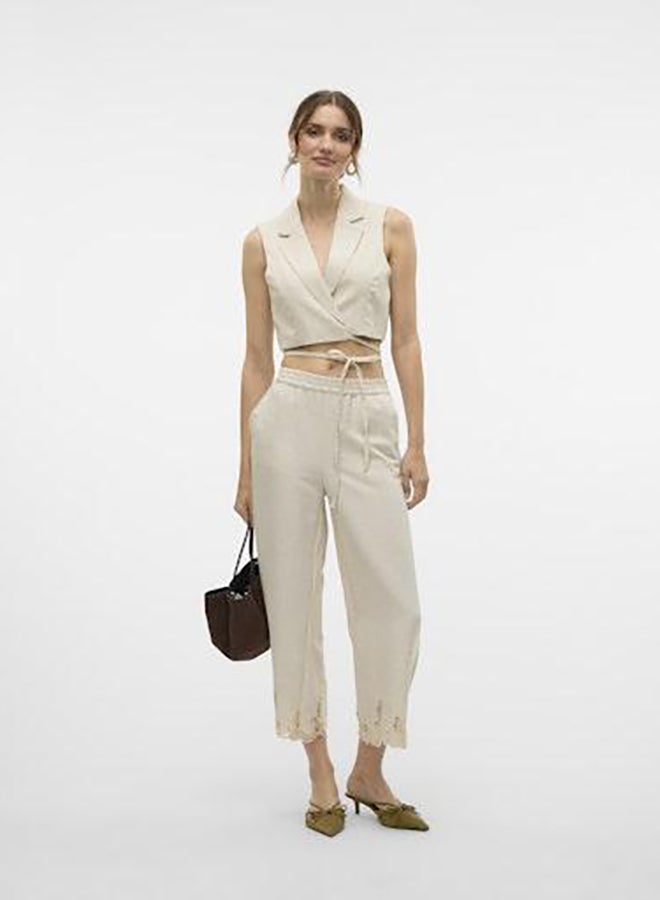 VERO MODA Vmsoffie Sl Crop String Vest  - Image 1
