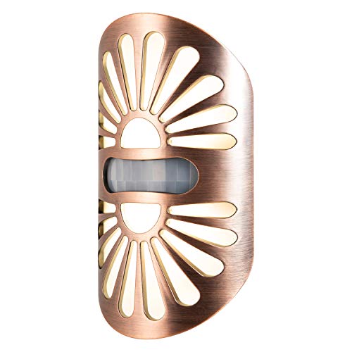 GE LED Motion Sensor Night Light, Motion-Select 25ft Detection, Plug-in, 40 Lumens, Dusk-to-Dawn, Ideal Nightlight for Bedroom, Bathroom, 37261, Oil Rubbed Bronze Peacock, 1 Pack - Image 1