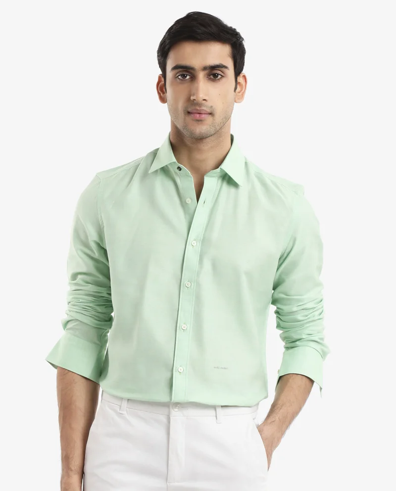 Rare Rabbit Men's Formal Plain Shirt