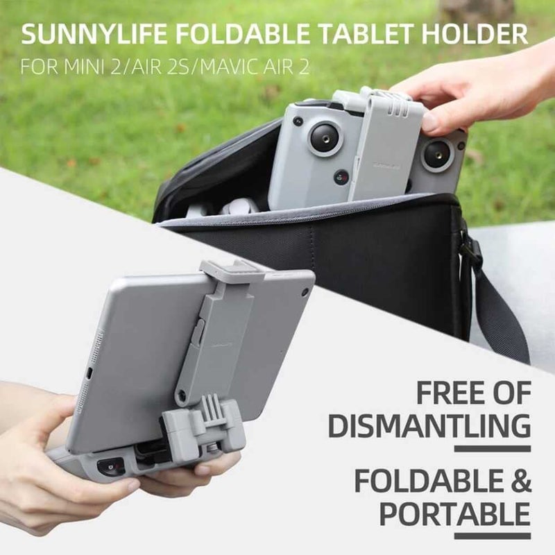 GetZget ® Sunnylife Foldable Tablet Holder for DJI Flip/Neo/Air 2/ DJI Air 2S/ DJI Mini 2/ Mavic 3/ Mini 3 pro Tablet, iPad Holder Accessories for N1RC/ N3RC Remote Controller - Image 3