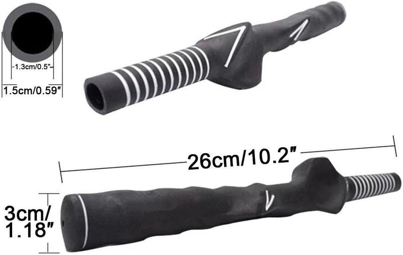 TRADERPLUS Right-Handed Golf Swing Training Grip Trainer, Black - Image 5