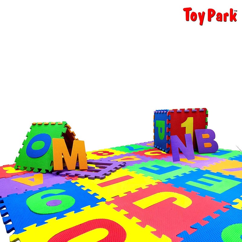Toy Park Kids Eva Educational Puzzle/Alphanumeric Floor Puzzle (Multicolour, 1ft X 1ft X 9mm) - 36 Pieces - Image 5