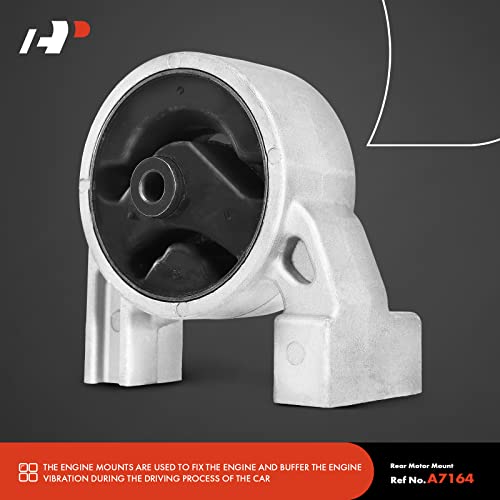 A-Premium مجموعة مثبتات المحرك وناقل الحركة A-Premium 4 قطع متوافقة مع هيونداي أكسنت وكيا ريو ريو5 2006 2007 2008 2009 2010 2011 L4 1.6L، DOHC، استبدال# 219301G000، 219101G000 - Image 5