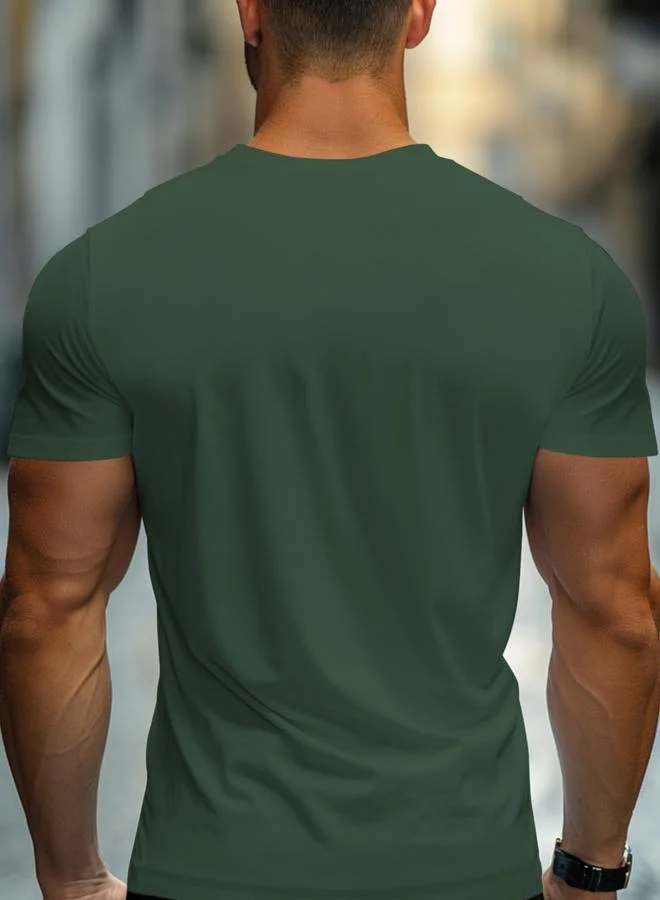 Take Two men's solid round neck short sleeve t-shirt