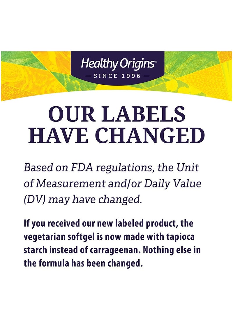 Healthy Origins - Lutein (Lutemax 2020), 20 mg - Supports Eye Health -  60 Veggie Gels - Image 1