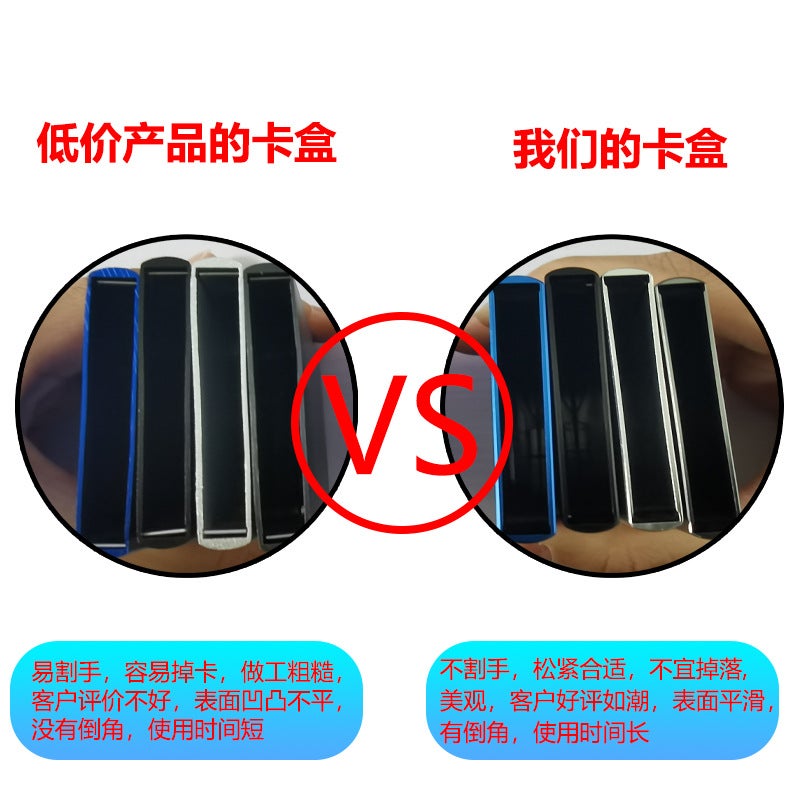 Rfid Metal Card Box with Multiple Card Slots, Aluminum Alloy Card Holder, Card Holder for Men and Women, Anti-Theft Card Holder, Anti-Degaussing Card Box - Image 4