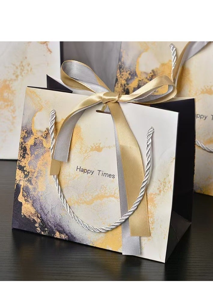 حقيبة هدايا عيد ميلاد كبيرة للبنات والأطفال والنساء (14 بوصة × 9.8 بوصة × 4.7 بوصة) - Image 1