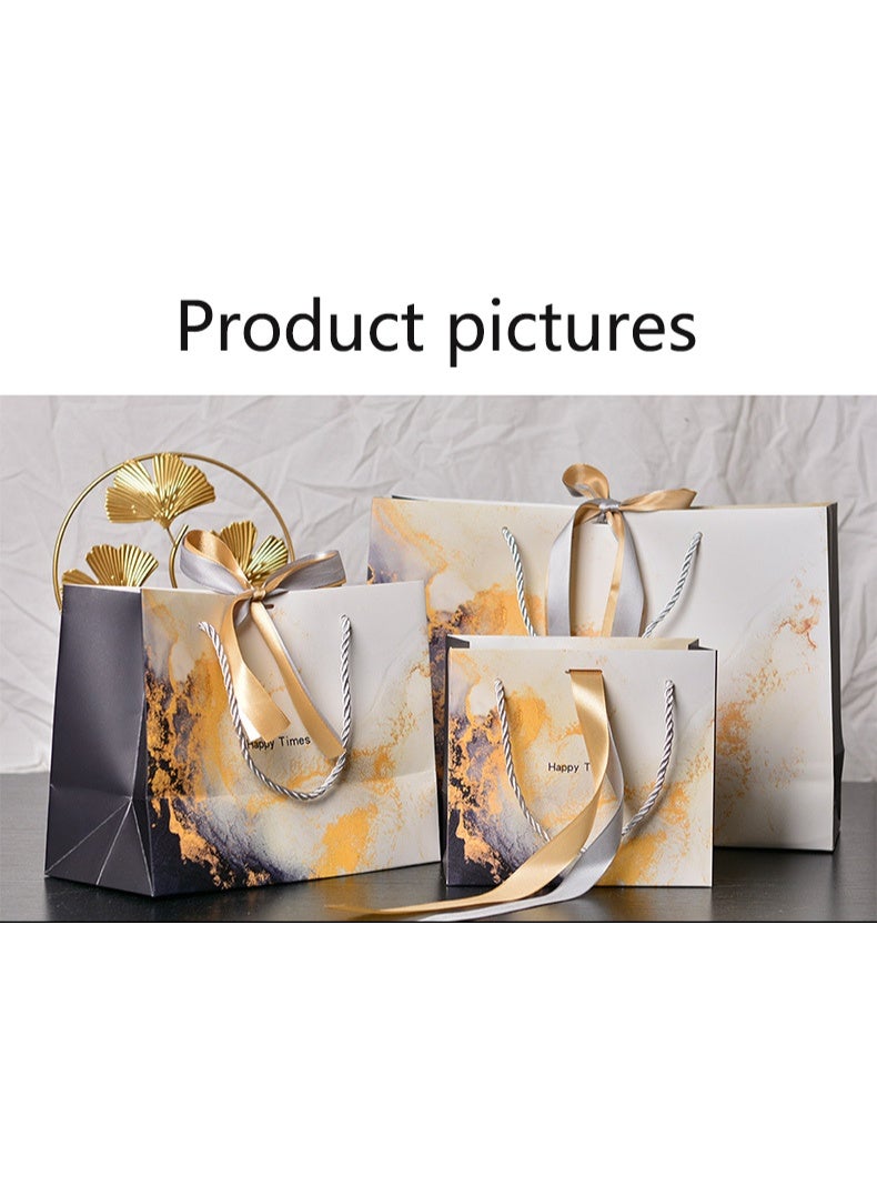 حقيبة هدايا عيد ميلاد كبيرة للبنات والأطفال والنساء (14 بوصة × 9.8 بوصة × 4.7 بوصة) - Image 3