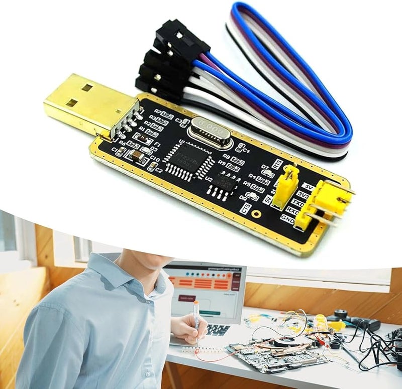 FT232 USB To Serial Adapter Module 5V 3 3V USB 2 0 Download Cable Debugger Board - Image 3