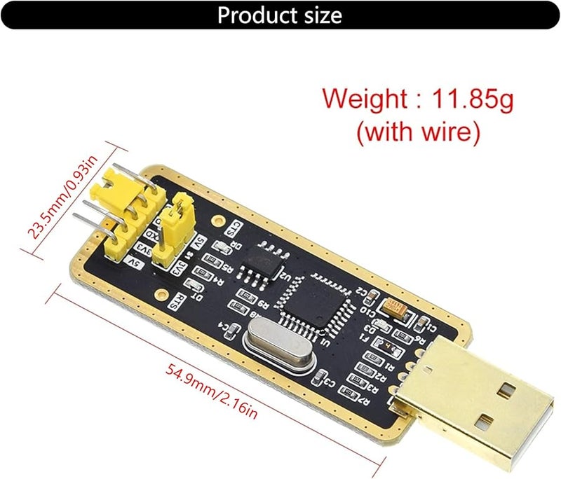 FT232 USB To Serial Adapter Module 5V 3 3V USB 2 0 Download Cable Debugger Board - Image 5