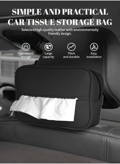 Car Tissue Holder Large Capacity Car Tissue Box Tissue Dispenser for Organizing Car Essentials and Saving Space, 18*12*7CM - pzsku/ZCE6C09AA772F0B8ED1EDZ/45/_/1725602180/e49031f9-f378-4914-ad73-f8bd1f5ae632