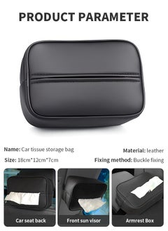 Car Tissue Holder Large Capacity Car Tissue Box Tissue Dispenser for Organizing Car Essentials and Saving Space, 18*12*7CM - pzsku/ZCE6C09AA772F0B8ED1EDZ/45/_/1725602251/3335070e-9d59-479a-8e5e-23061e5461d8