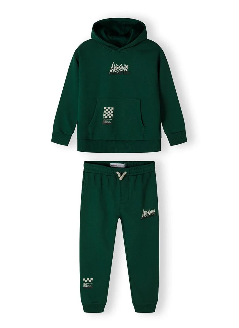 مينوتي Kids Boys  Fleece Hoodie And Joggers Set