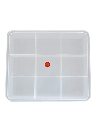 CLOUDTAIL CHOICE Plastic 9 Grids Multipurpose Storage Box 10 cm x 11 cm x 6 cm White Pack of 1 - pzsku/ZCE6C1947B8A00EC2173CZ/45/1746562107/7329b5a7-0966-4df9-b4fb-744c317b636f