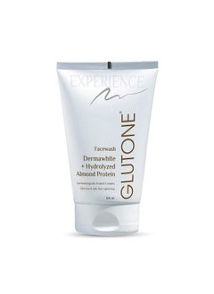GLUTONE Face Wash| Glow & Radiance Face Wash| With Saxifrage, Papaya & Guava Extract| Enriched Hydrolyzed Almond Protein| Sugar-Based Formula| 100Ml  - Image 1