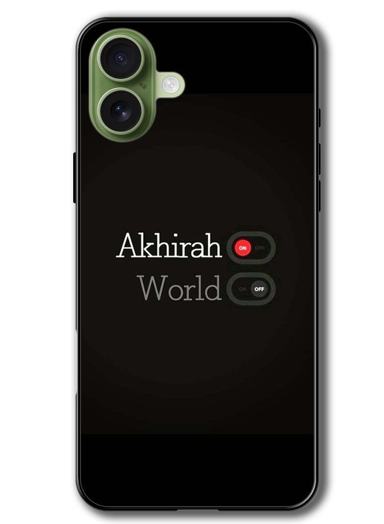 Theodor Case Compatible with Apple iPhone 17 6.3 Inch Protection Shockproof Bumper Cover Arab quote (1) - Image 1