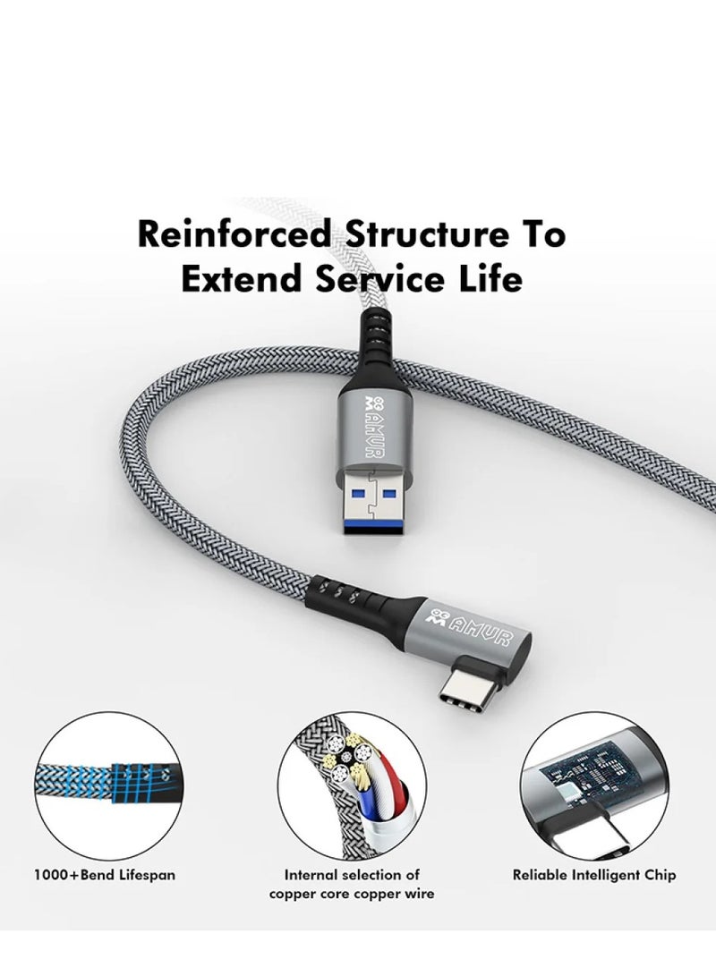 AMVR 5M Link Cable for PICO 4/Oculus Quest3/Quest2/Quest Pro/Neo3/PSVR2 Date Cable with Spare USB Type-C Adapter VR Accessories - Image 5