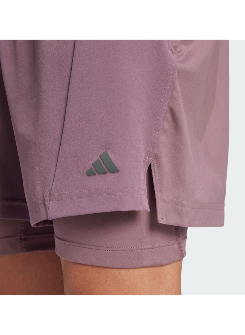 Adidas D4T Yoga 2In1 Shorts  - Image 3