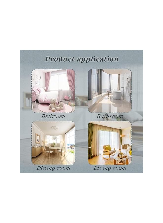 erorex Curtain Tiebacks 2 Pack, Curtain Rope Holders for Drapes Modern Tiebacks Decorative Curtain - Image 4