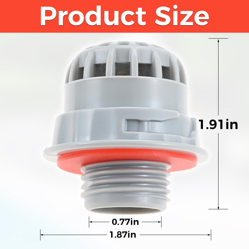 Lemfema 2 PCS P00260 Chemical Chlorine Dispenser Replacement for SaluSpa, Pool Hot Tub Top Debris Screen Strainer Compatible with Best-Way, Cole-Man, Lay-Z-Spa - Image 3