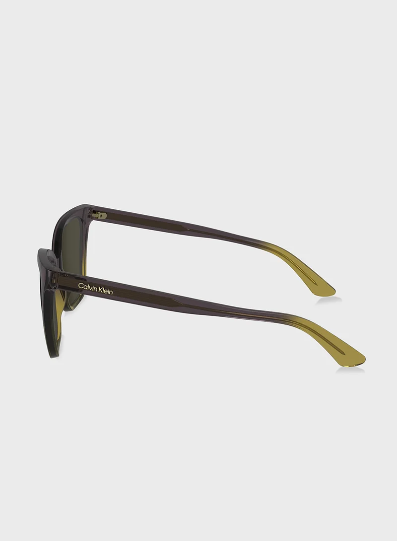 كالفن كلاين Cat Eye Sunglasses