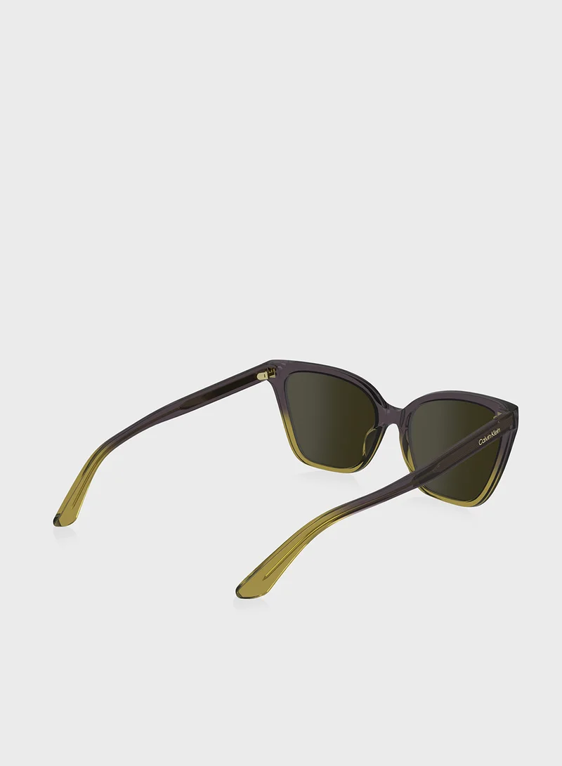 كالفن كلاين Cat Eye Sunglasses