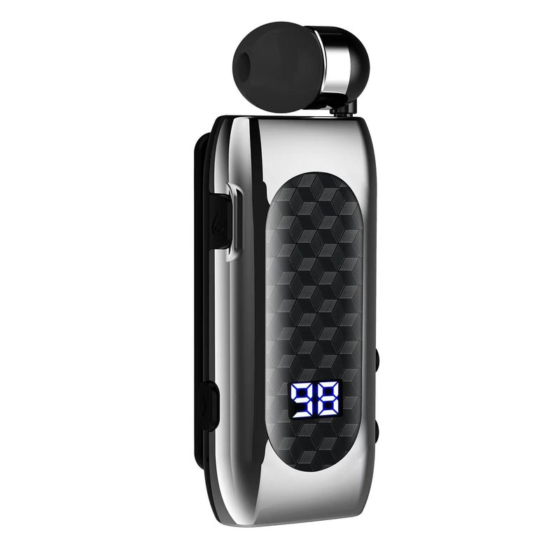 Dr13 Collar Telescopic Cable Bluetooth Headset Universal Digital Display Business Call 20H Vibration Number - Image 2