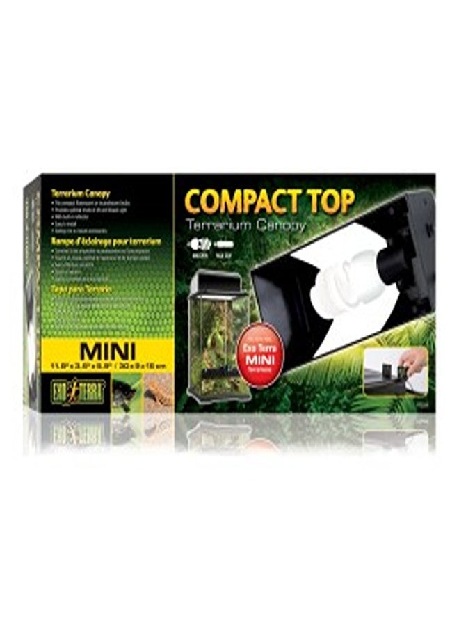 Exo Terra Exo Terra Compact Terrarium Top - Single Light Socket 30cm 