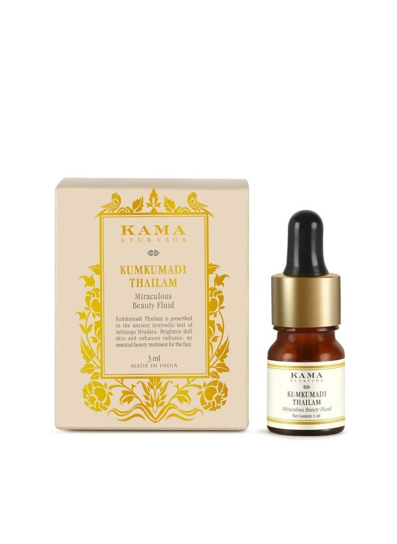 Kama Ayurveda Kama Ayurveda Kumkumadi Miraculous Beauty Fluid Ayurvedic Night Serum  - Image 2