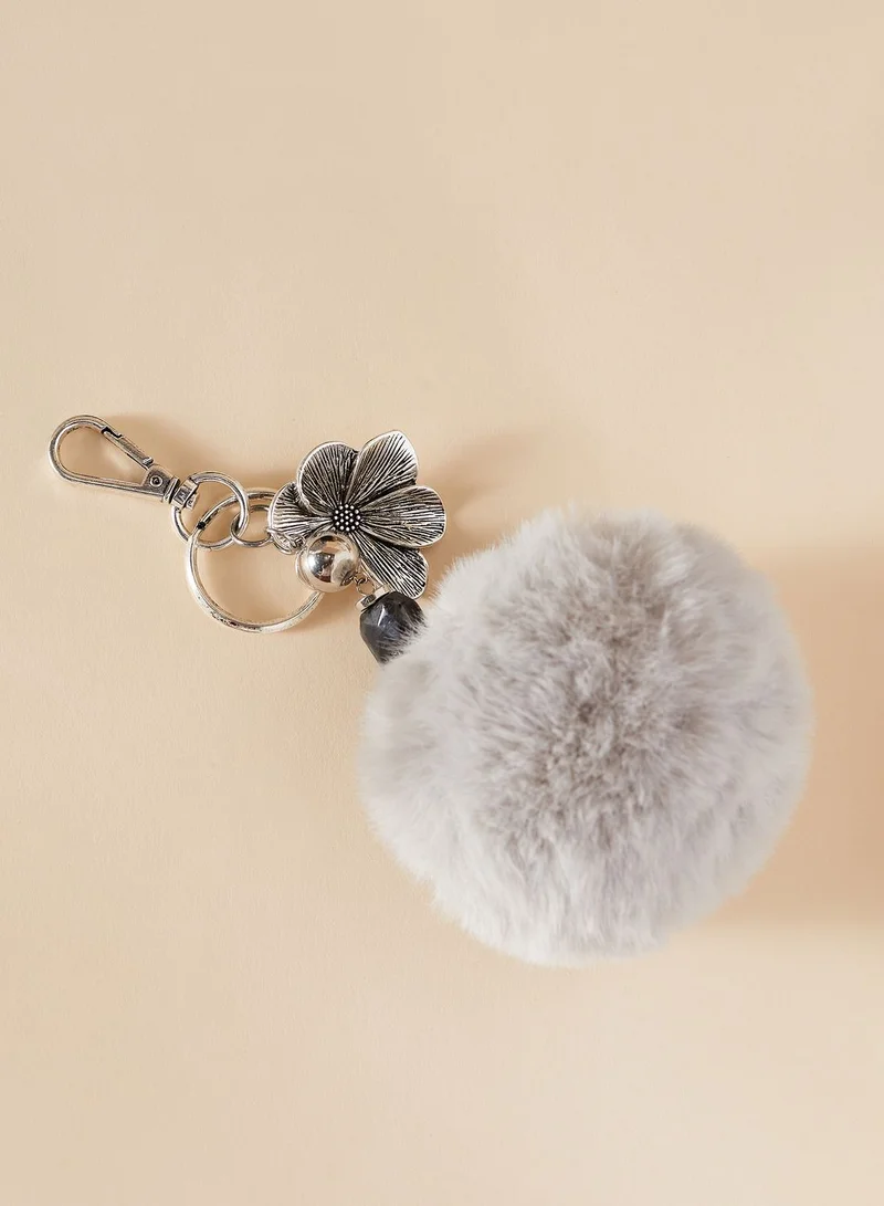 PARFOIS Pompom Keychain