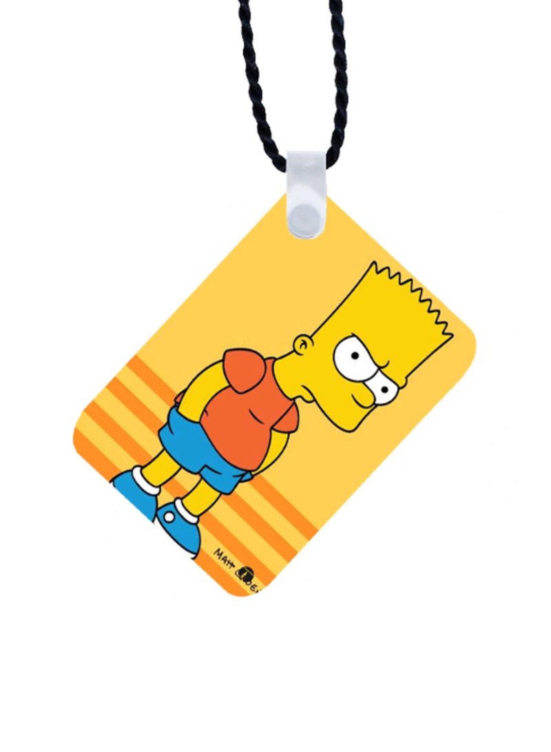 RKN Simpsons Printed Car Mirror Pendant - Image 1