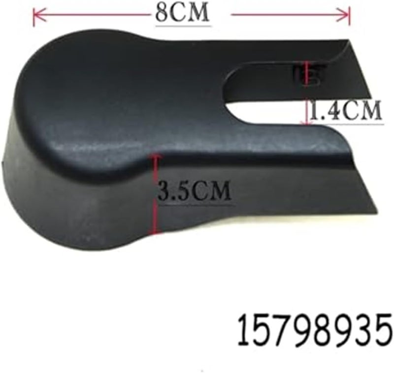 Wivplex Windshield Wiper Arm Cap Nut Cover - Image 5